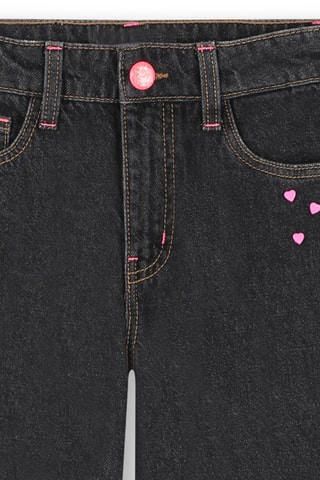 Pantalón wide leg - Negro