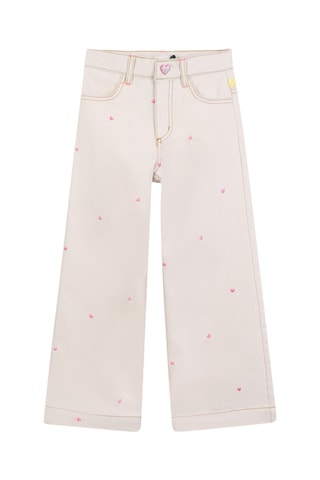 Pantalón loose fit - Beige