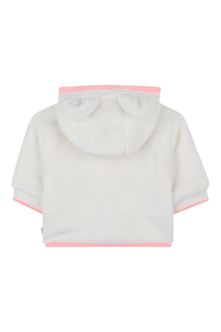 Chaqueta con capucha con orejas - Blanco