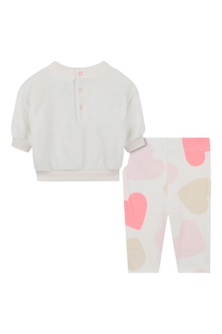 Sudadera y pantalón - Blanco