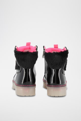 Botines con brillo - Negro