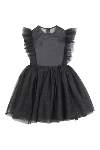 Vestido corto - Negro