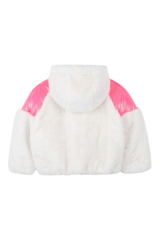 Chaqueta con capucha - Blanco