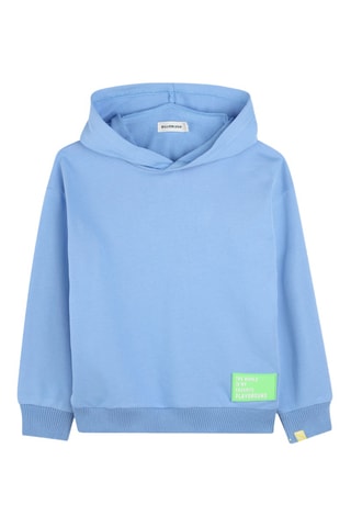 Sudadera con capucha - Azul claro