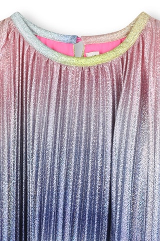Vestido plisado - Multicolor