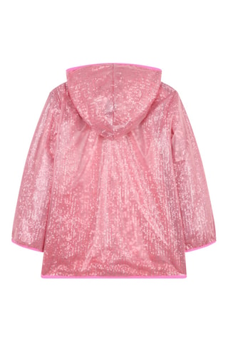 Impermeable con capucha - Rosa