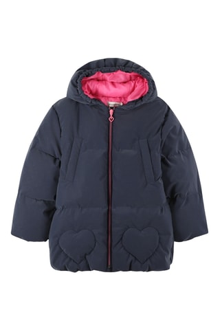 Anorak con capucha - Azul marino