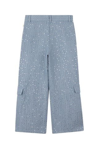Pantalón loose fit - Azul