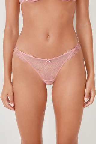 Tanga Allusion - Rosa cipria