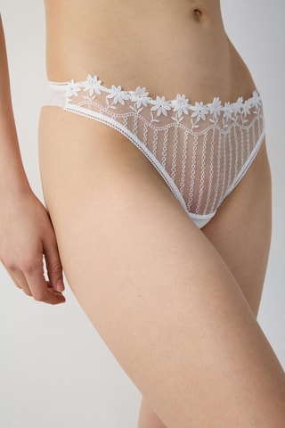 Tanga Paquerette - Bianco