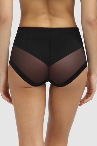 Culotte a vita alta Generous Classic - Nero  - Dim