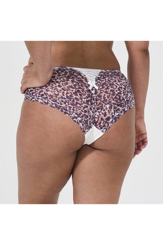 Culotte Luccia Harmony - Bianco e viola