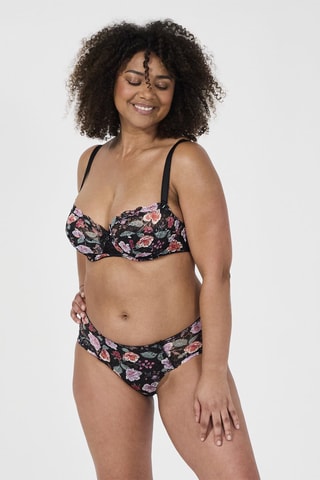 Culotte a vita alta Luccia Swing - Nero