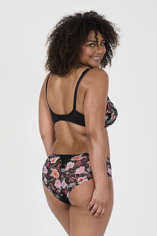 Culotte a vita alta Luccia Swing - Nero