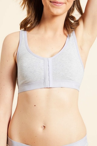 Reggiseno post-mastectomia - Grigio