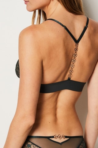Reggiseno - Verde e nero
