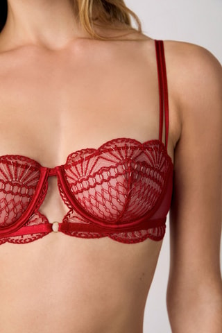 Reggiseno Rosace - Rosso