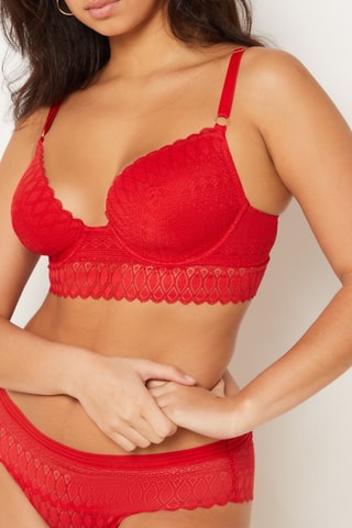 Reggiseno Gravure - Rosso