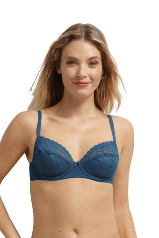 Reggiseno Feminine Line - Petrolio  - Dim