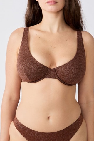 Reggiseno Helio - Marrone scuro