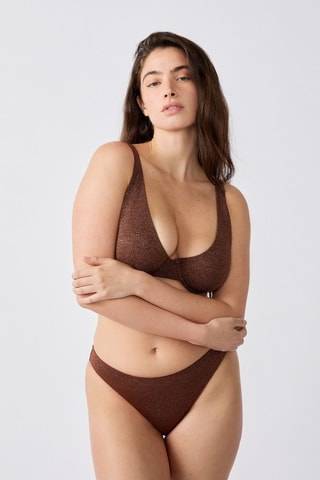 Reggiseno Helio - Marrone scuro