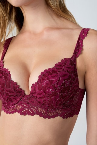 Reggiseno push-up Legende - Bordeaux