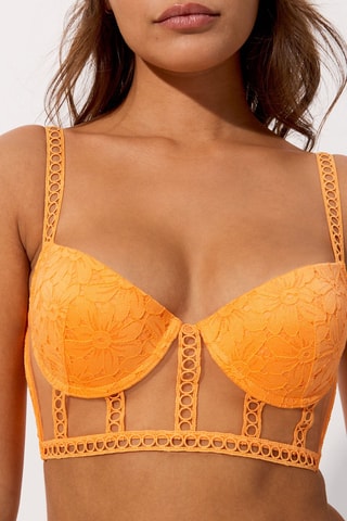Reggiseno preformato Pale - arancione - Undiz