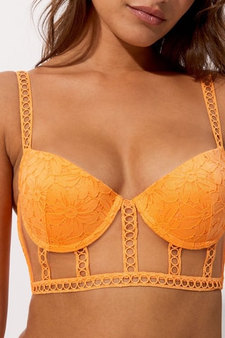 Reggiseno preformato Pale - arancione - Undiz