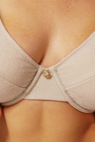 Reggiseno preformato Sunglitteriz - Rosa cipria