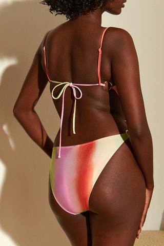 Trikini dip and dye Sunrisiz - Verde chiaro e salmone