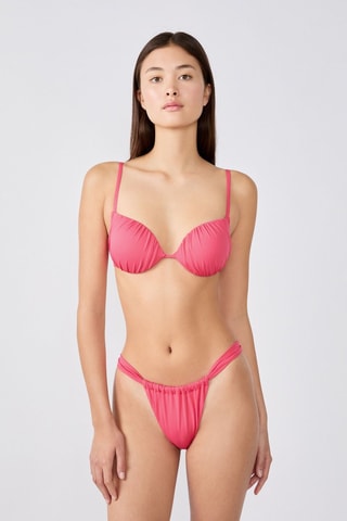 Reggiseno bikini push-up Luarca - Rosa