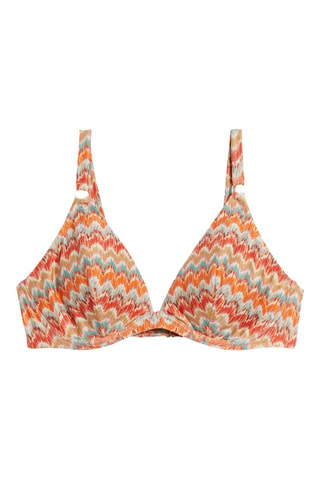 Reggiseno bikini Marti - Arancione e celeste