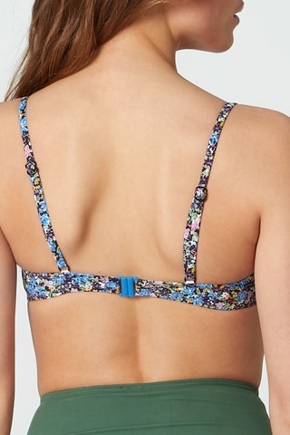 Reggiseno bikini push-up Promesse - Azzurro