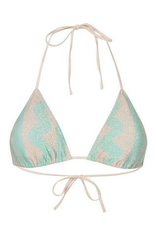 Reggiseno bikini Sunshiniz - Celeste e rosa - Undiz