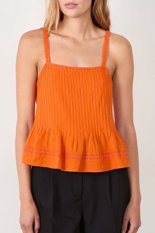 Top Coastal cowgirl - Arancione