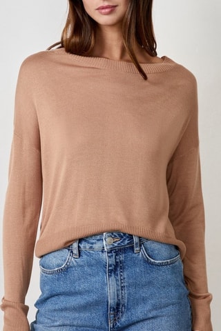 Maglia Indispensables - Cammello