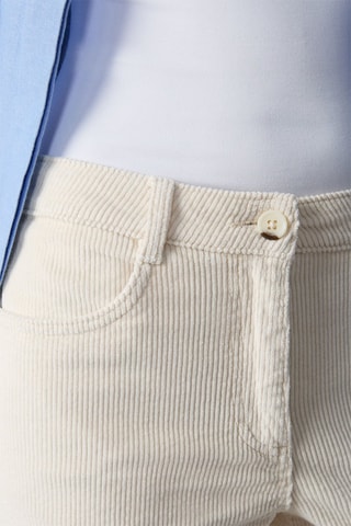 Pantaloni in velluto Enory - Bianco