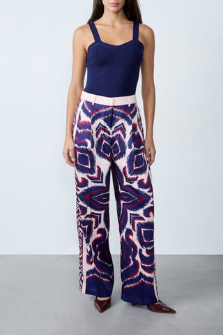 Pantaloni Mordern Gypset - Navy e rosa