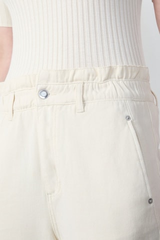 Pantaloni a vita alta Boulevard Beaumarchais - Bianco
