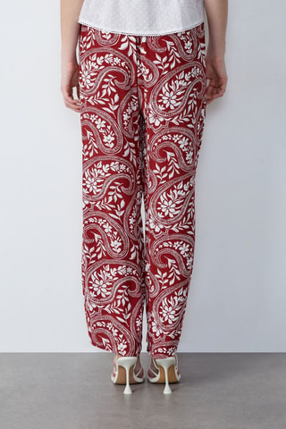 Pantaloni Afternoon Light - Bordeaux