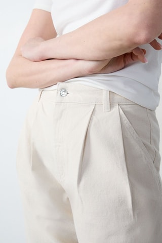 Pantaloni Marche Aux Fleurs - Bianco