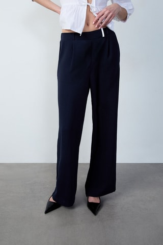 Pantaloni Essentiel - Navy