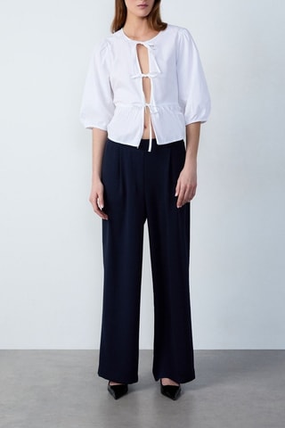 Pantaloni Essentiel - Navy