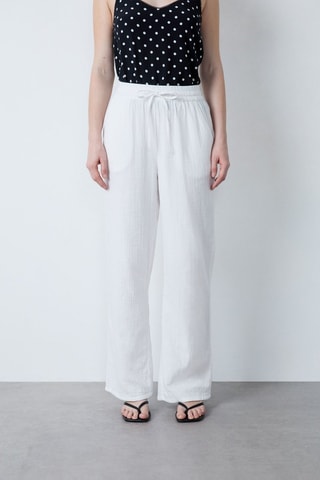Pantaloni Indispensables - Bianco