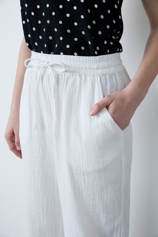 Pantaloni Indispensables - Bianco