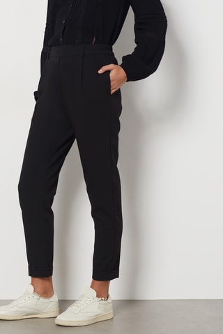 Pantaloni cigarette - Nero