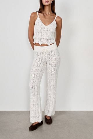 Pantaloni Craty Retreat - Bianco
