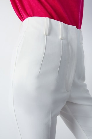 Pantaloni 7/8 a vita alta Essentiel - Bianco