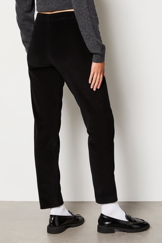 Pantaloni in velluto Essentiel - Nero