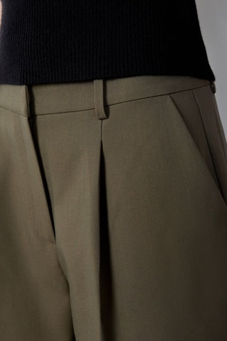 Pantaloni Essentiel - Verde scuro